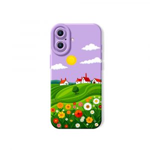 Sunny Countryside Bliss Silicone Case for Apple iPhone Series
