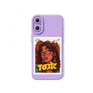 Fierce Diva Pop Art Silicone Case for Apple iPhone Series