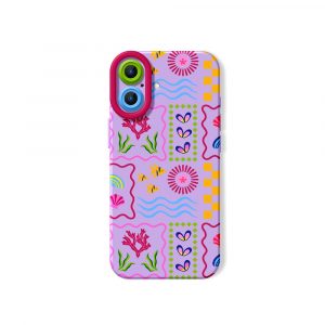 Vibrant Ocean Dream Silicone Case for Apple iPhone Series