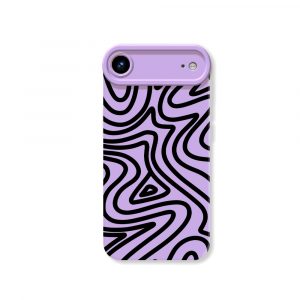 Vivid Swirl Groove Silicone Case for Apple iPhone Series