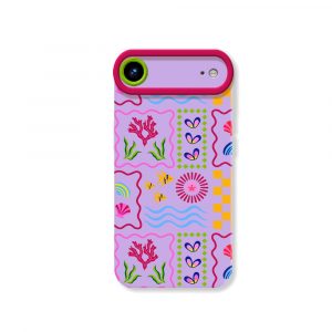 Vibrant Ocean Dream Silicone Case for Apple iPhone Series