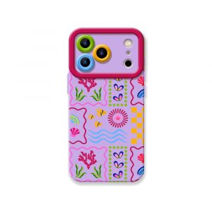 Vibrant Ocean Dream Silicone Case for Apple iPhone Series