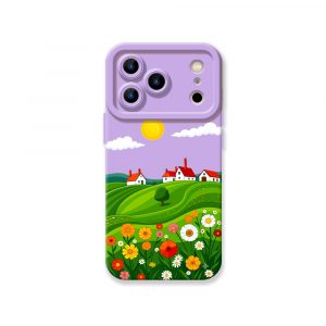 Sunny Countryside Bliss Silicone Case for Apple iPhone Series