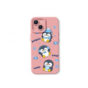 Chill Penguin Pals Silicone Case for Apple iPhone Series