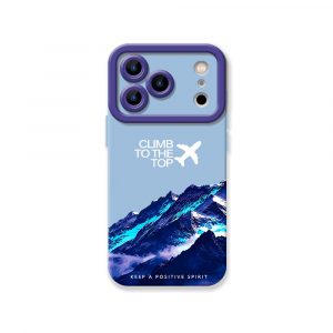 Mountain Adventure Inspiration Silicone Case for Apple iPhone Series