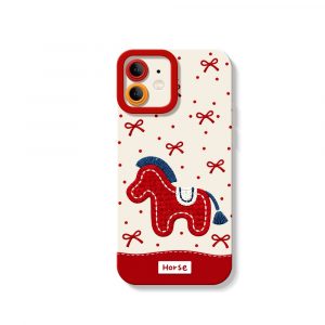 Playful Pony Parade Silicone Case for Apple iPhone Series