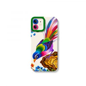 Colorful Paradise Parrot Silicone Case for Apple iPhone Series