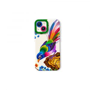 Colorful Paradise Parrot Silicone Case for Apple iPhone Series