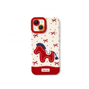 Playful Pony Parade Silicone Case for Apple iPhone Series