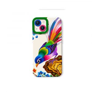 Colorful Paradise Parrot Silicone Case for Apple iPhone Series