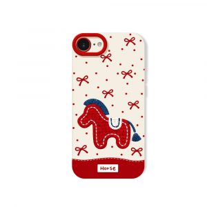 Playful Pony Parade Silicone Case for Apple iPhone Series