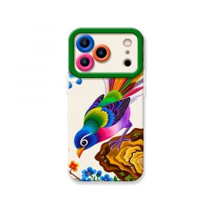 Colorful Paradise Parrot Silicone Case for Apple iPhone Series